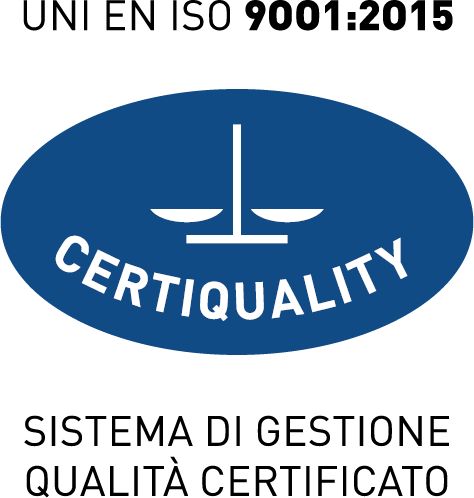 certiquality certificazione uni en iso blu